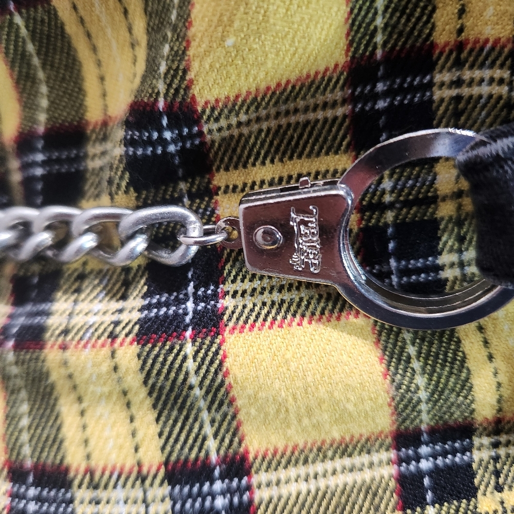 TRIPP NYC Vintage 90s Yellow Plaid Grunge Schoolgirl Dress - Picture 3 of 14